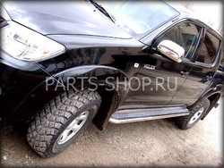 Пороги с листом для Hilux. Подробнее.....