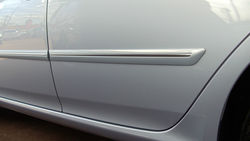 Молдинги на двери auris 2008-2011, под цвет кузова