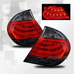 Фонари дизайна BMW на Camry V30 тонированные