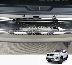 Toyota Fortuner накладка на задний бампер TRD