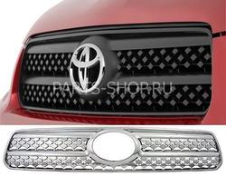 Решетка радиатора хром Rav4 06-09