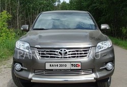 Защита передняя нижняя RAV4 овальная