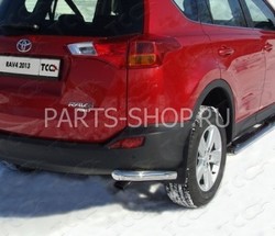 Защита задняя (уголки) RAV4 2013