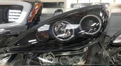 Фары чёрные светодиодные линзовые Camry ACV30