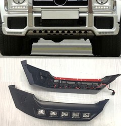 Клыки BRABUS для бампера w463