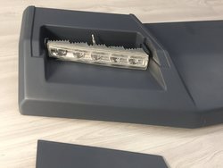 Спойлер с огнями над лобовым стеклом g-class