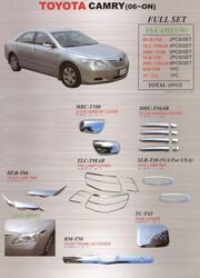 Хром накладки Camry (комплект, тайвань)