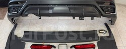 Задний бампер LX570 в  стиле LX600 F-sport