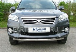 Защита переднего бампера из нерж. RAV4