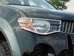 Защита передних фар L200