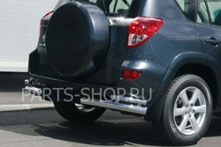 Защита заднего бампера Rav4